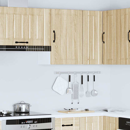 Kitchen Wall Cabinet Lucca Sonoma Oak Engineered Wood