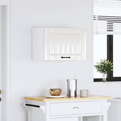 Kitchen Wall Cabinet Lucca High Gloss White Engineered Wood