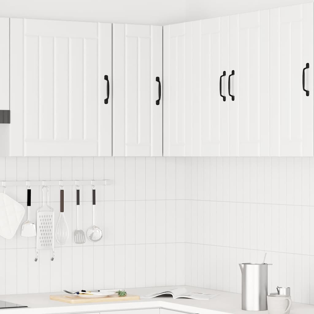 Kitchen Wall Corner Cabinet Lucca White Engineered Wood