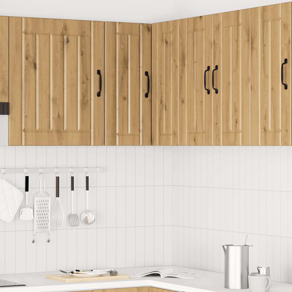 Kitchen Wall Corner Cabinet Lucca Artisan Oak Engineered Wood