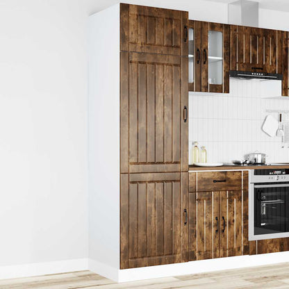 Kitchen Cupboard Lucca Smoked Oak Engineered Wood