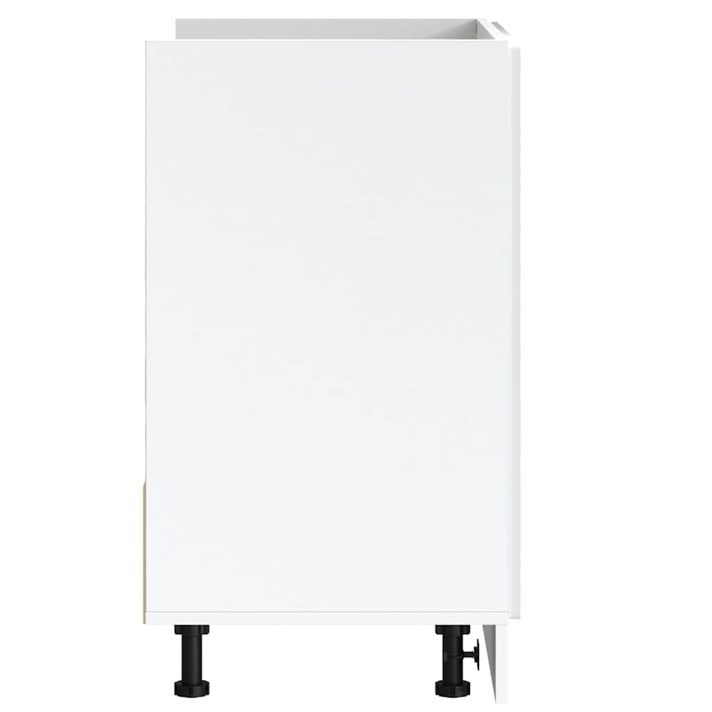 Sink Base Cabinet "Porto" White 80x46x81.5 cm Engineered Wood