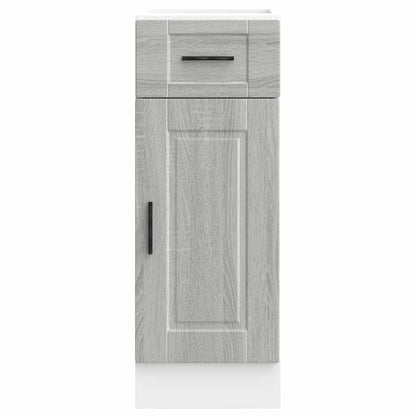 Kitchen Base Cabinet Porto Grey Sonoma Engineered Wood