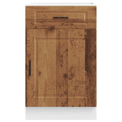 Kitchen Base Cabinet Porto Old Wood Engineered Wood