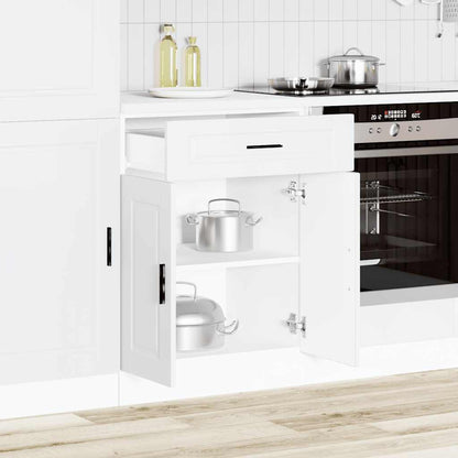 Kitchen Base Cabinet Porto White Engineered Wood