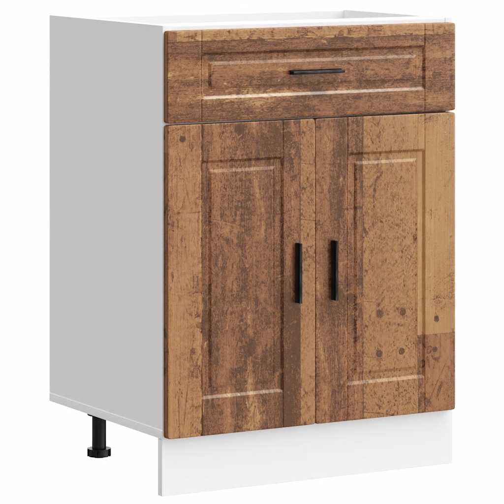 Kitchen Base Cabinet Porto Old Wood Engineered Wood