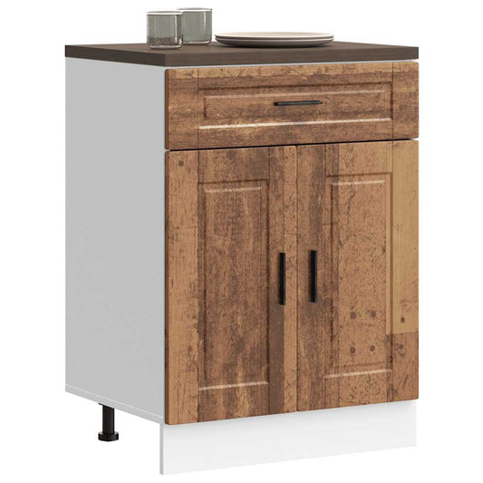 Kitchen Base Cabinet Porto Old Wood Engineered Wood