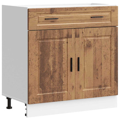 Kitchen Base Cabinet Porto Old Wood Engineered Wood