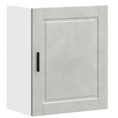 Kitchen Wall Cabinet Porto Concrete Grey Engineered Wood