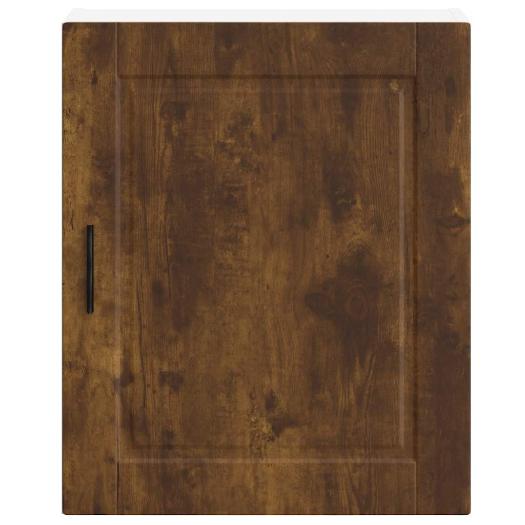 Kitchen Wall Cabinet Porto Smoked Oak Engineered Wood