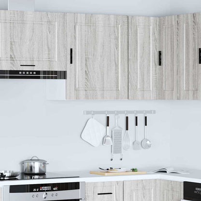 Kitchen Wall Cabinet Porto Grey Sonoma Engineered Wood