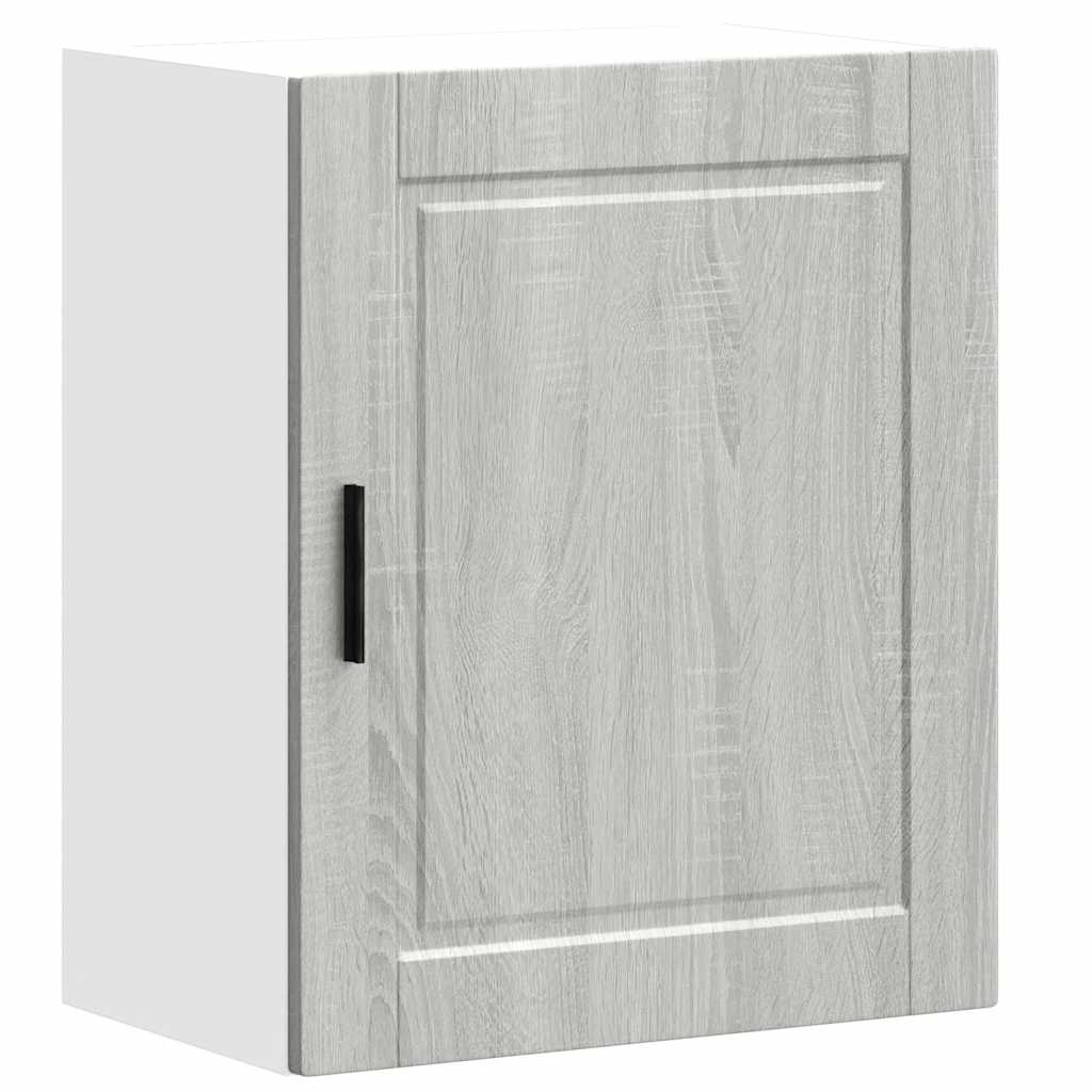 Kitchen Wall Cabinets 2 pcs Porto Grey Sonoma Engineered Wood