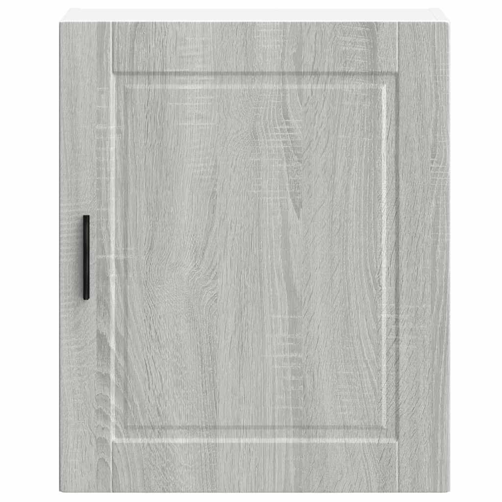 Kitchen Wall Cabinets 2 pcs Porto Grey Sonoma Engineered Wood