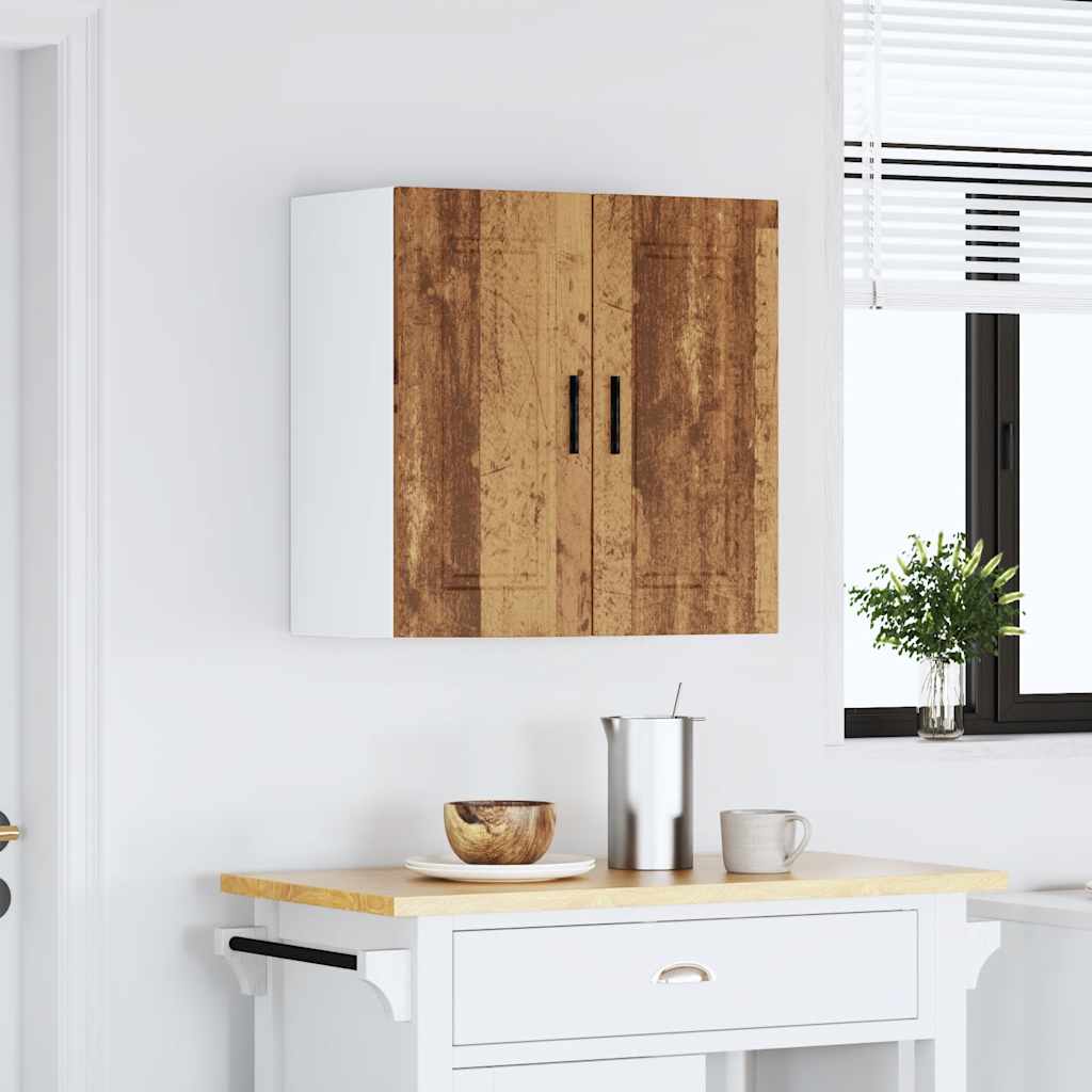 Kitchen Wall Cabinet Porto Old Wood Engineered Wood