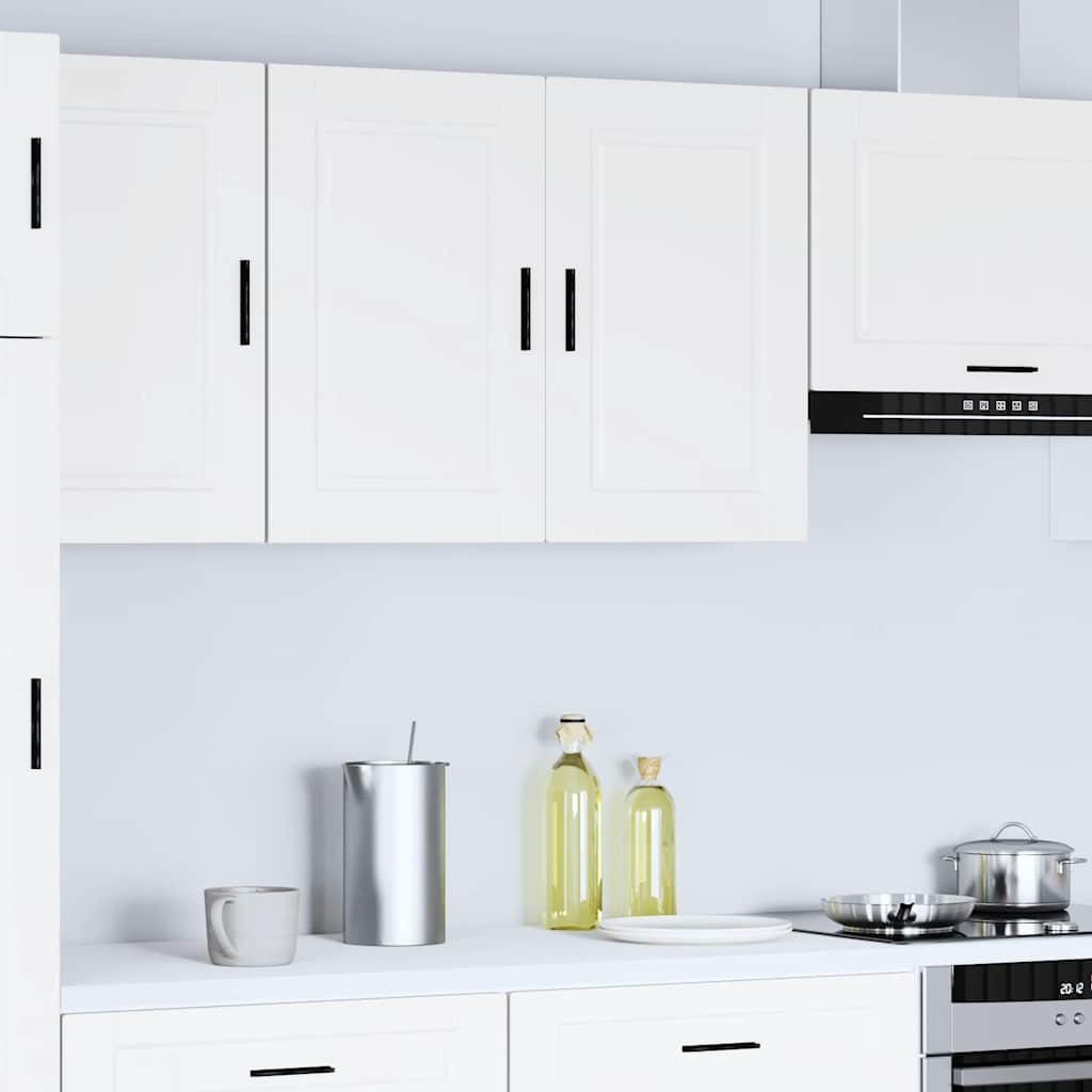 Kitchen Wall Cabinet Porto White Engineered Wood