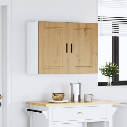 Kitchen Wall Cabinet Porto Artisan Oak Engineered Wood