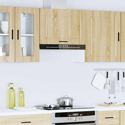 Kitchen Wall Cabinet Porto Sonoma Oak Engineered Wood