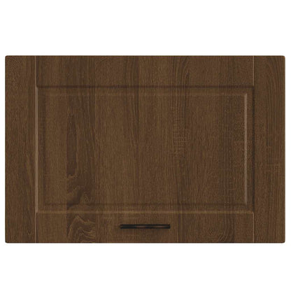 Kitchen Wall Cabinet Porto Brown Oak Engineered Wood