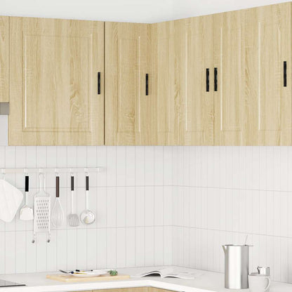 Kitchen Wall Corner Cabinet "Porto" Sonoma Oak Engineered Wood