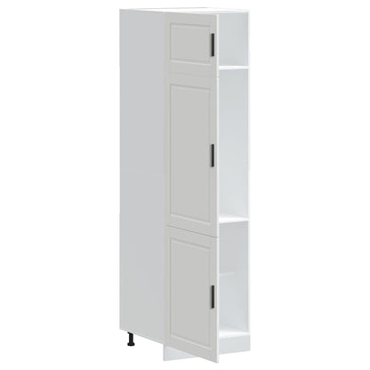 Kitchen Cupboard "Porto" White Engineered Wood