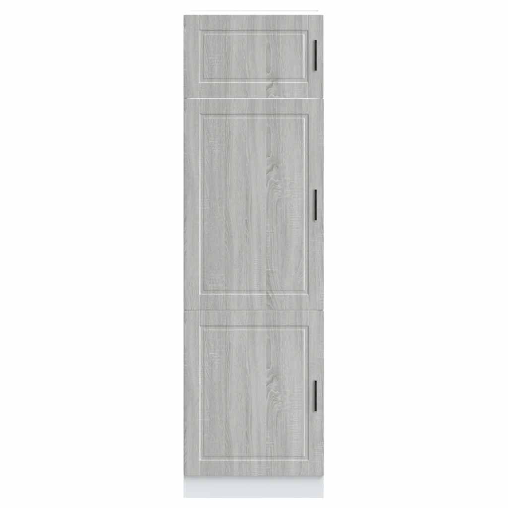 Kitchen Cupboard "Porto" Grey Sonoma Engineered Wood