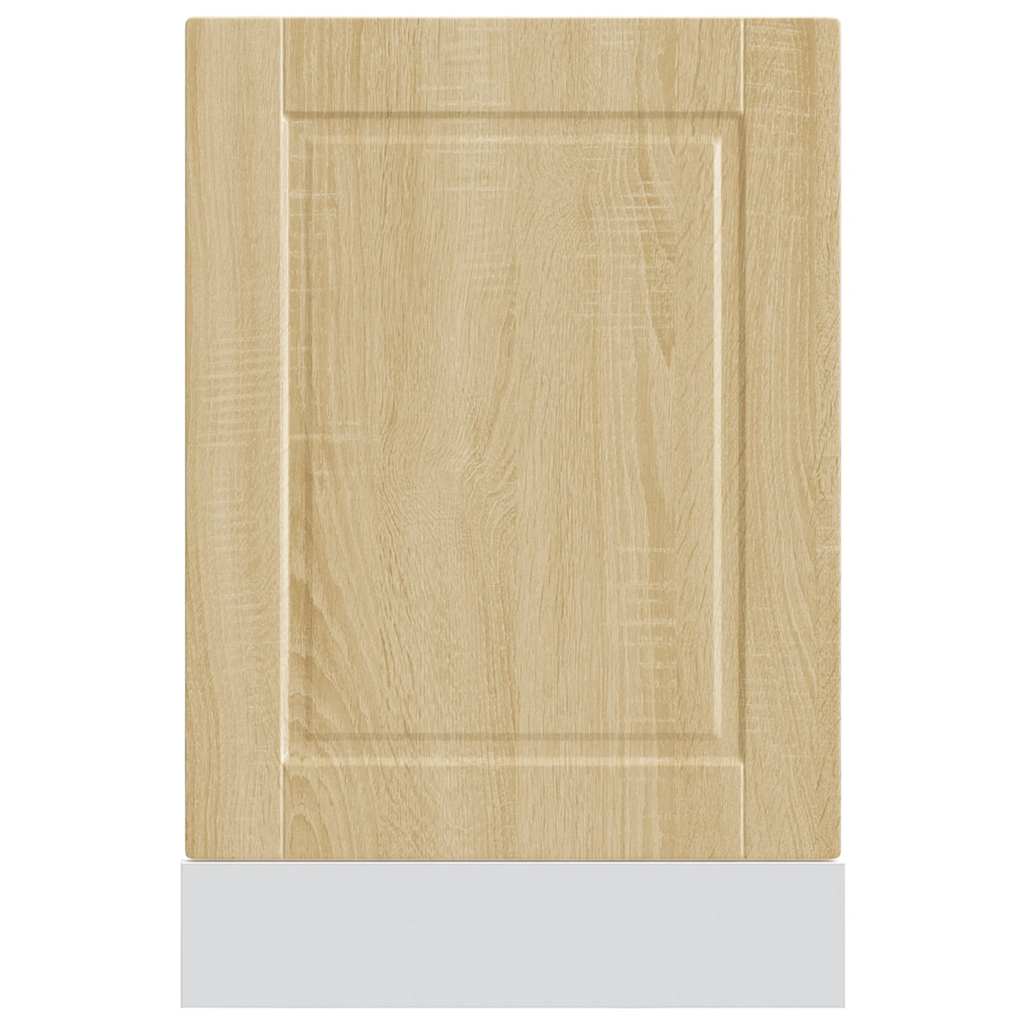 Dishwasher Panel Porto Sonoma Oak 45x1,5x67 cm Engineered Wood