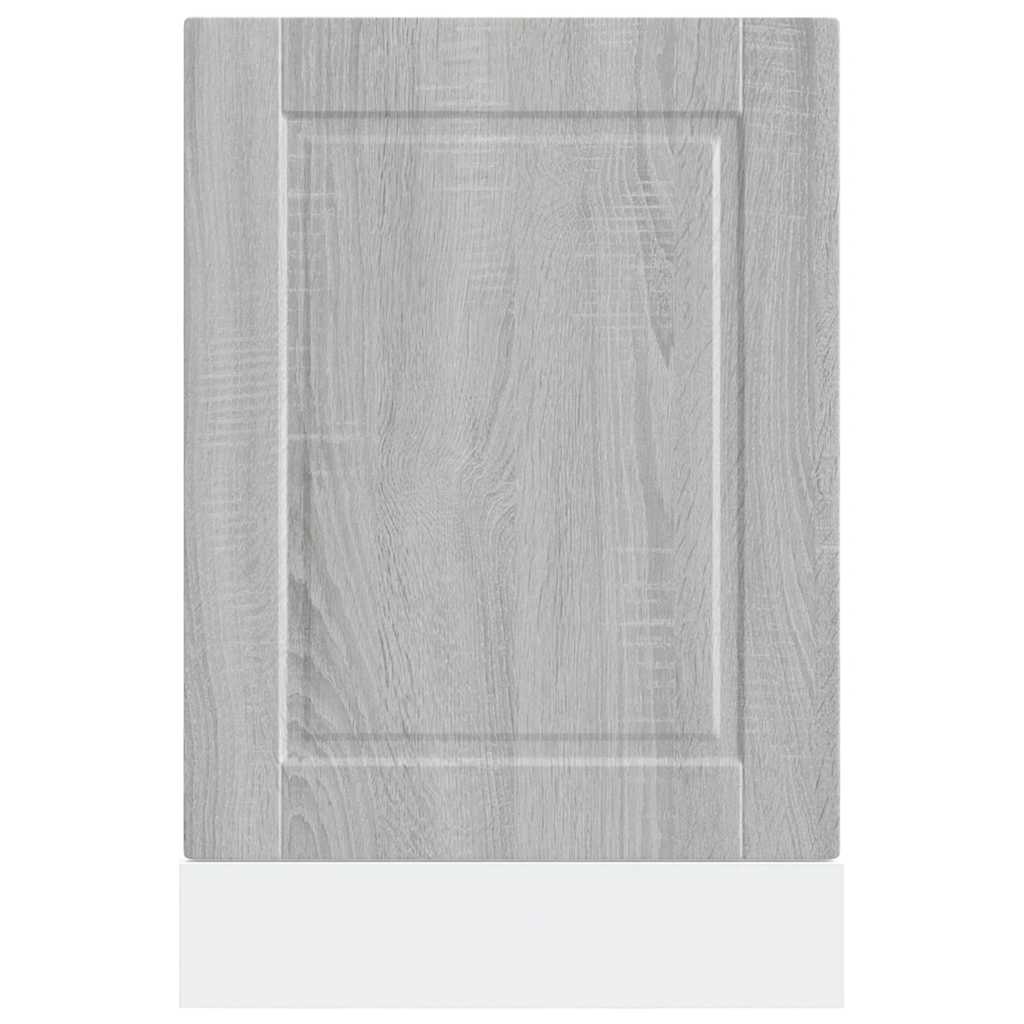 Dishwasher Panel Porto Grey Sonoma 45x1,5x67 cm Engineered Wood