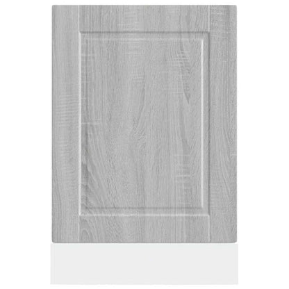 Dishwasher Panel Porto Grey Sonoma 45x1,5x67 cm Engineered Wood