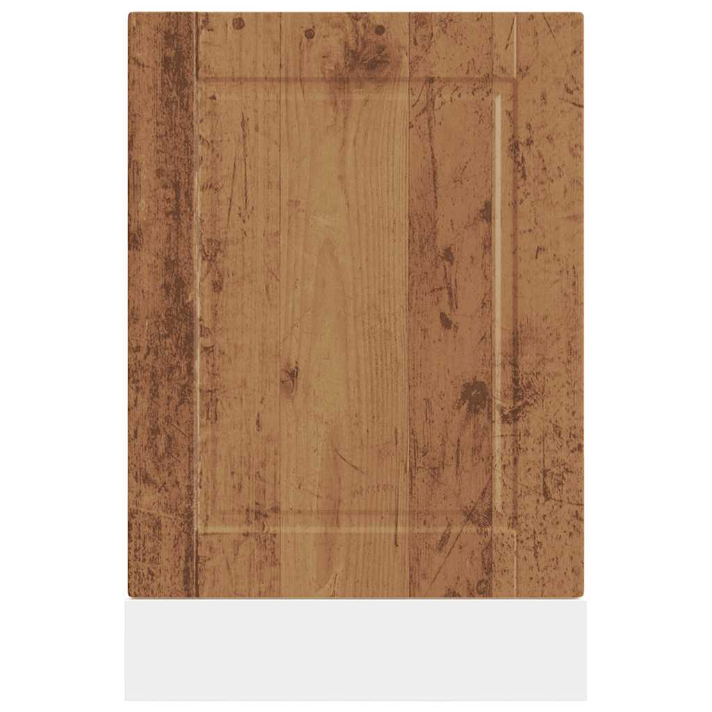 Dishwasher Panel Porto Old Wood 45x1,5x67 cm Engineered Wood