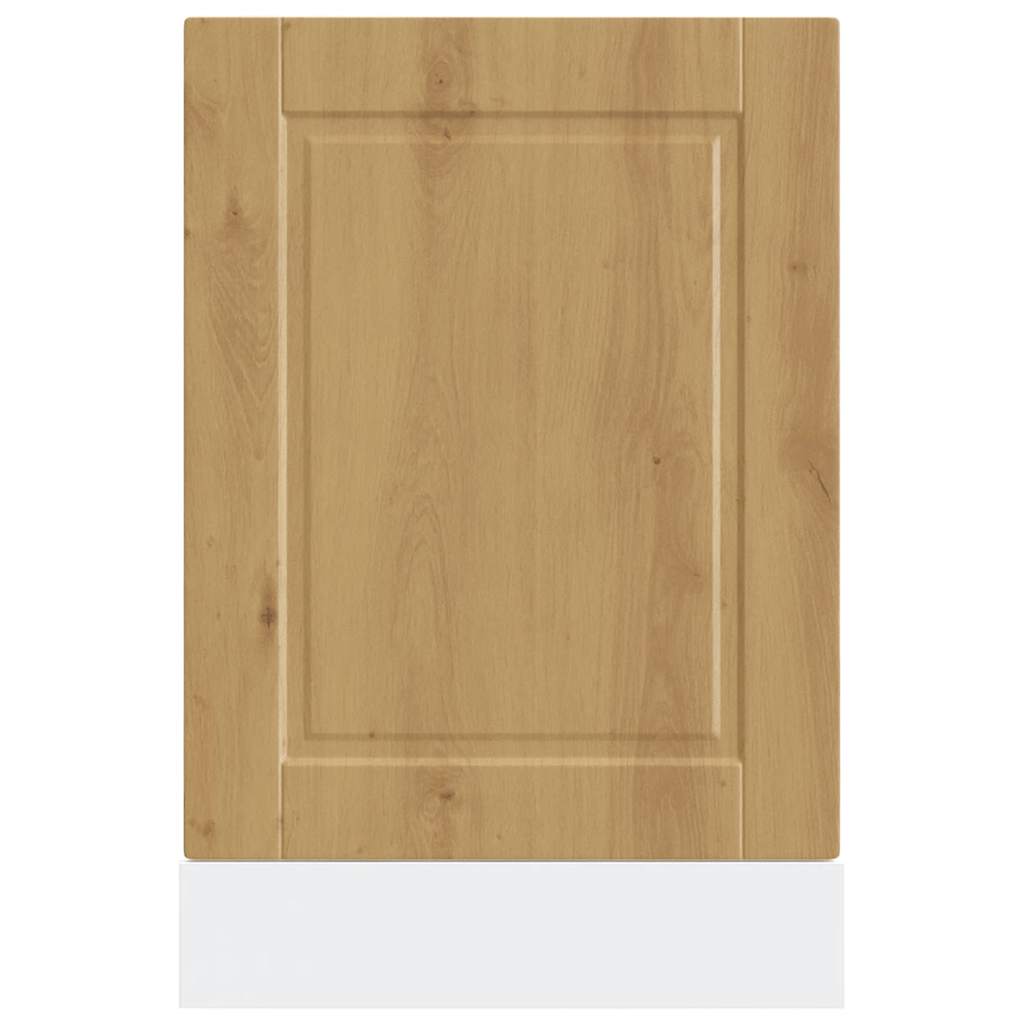 Dishwasher Panel Porto Artisan Oak 45x1,5x67 cm Engineered Wood