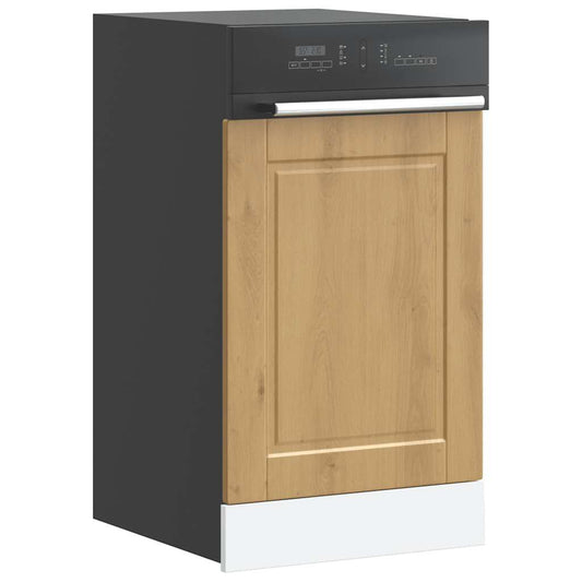 Dishwasher Panel Porto Artisan Oak 45x1,5x67 cm Engineered Wood