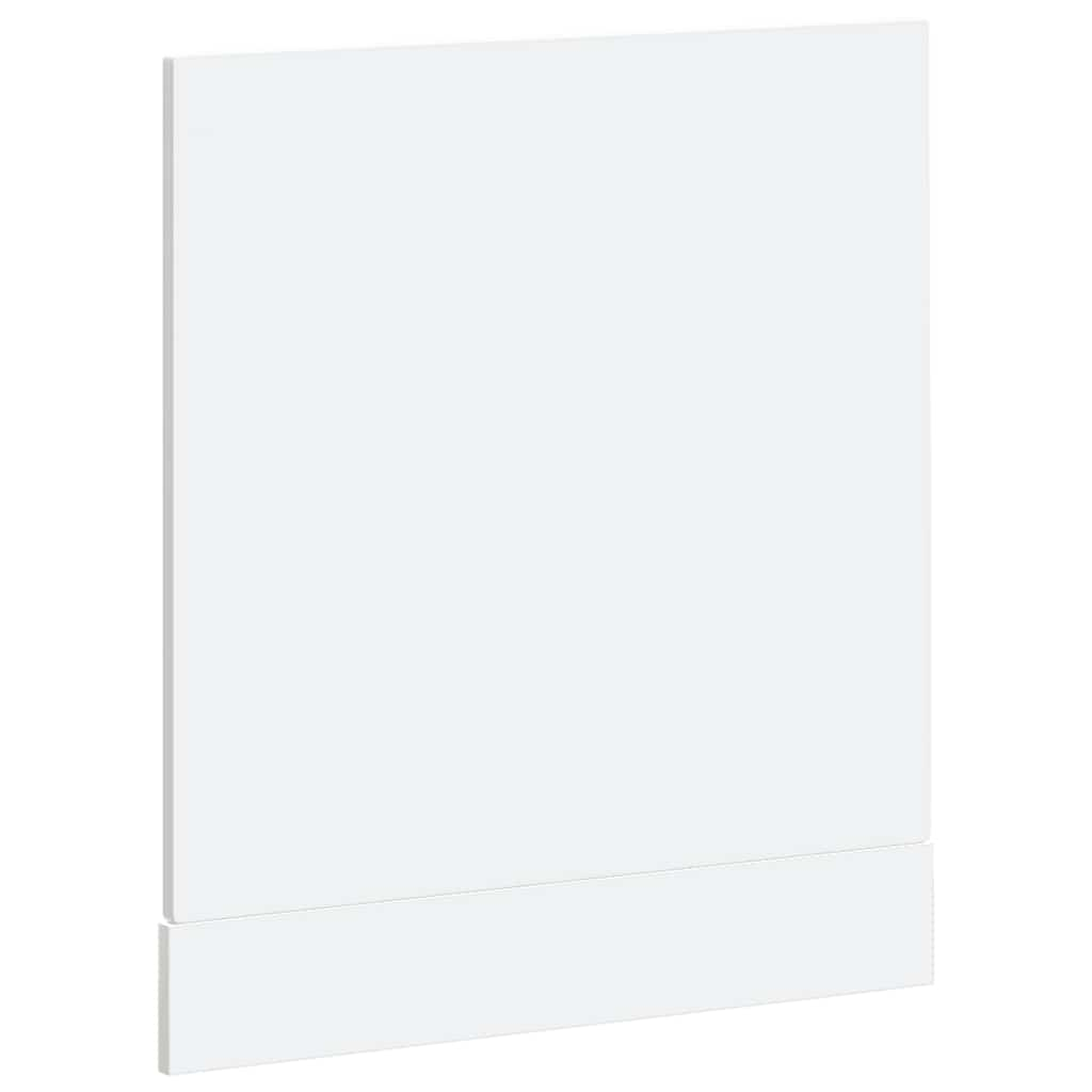 Dishwasher Panel Porto High Gloss White 60x1.5x67 cm Engineered Wood