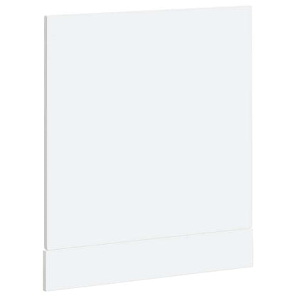 Dishwasher Panel Porto High Gloss White 60x1.5x67 cm Engineered Wood