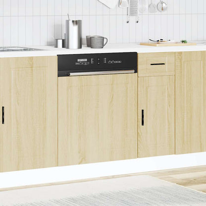 Dishwasher Panel Porto Sonoma Oak 60x1.5x67 cm Engineered Wood