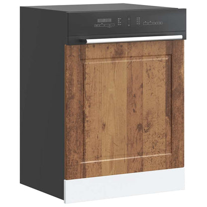 Dishwasher Panel Porto Old Wood 60x1.5x67 cm Engineered Wood