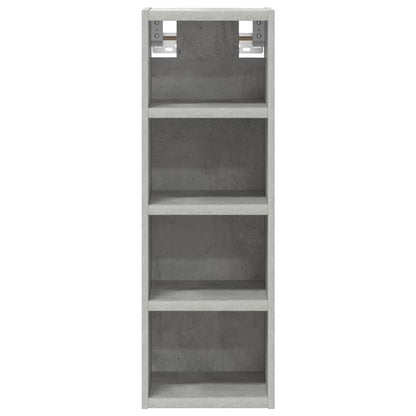 Hanging Cabinet Concrete Grey 20x29.5x60 cm Engineered Wood