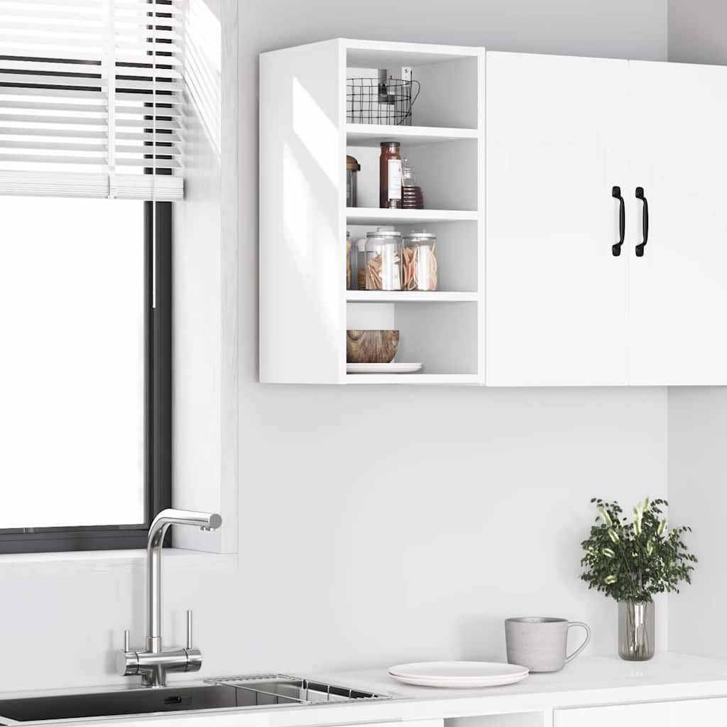 Hanging Cabinet White 30x29.5x60 cm Engineered Wood