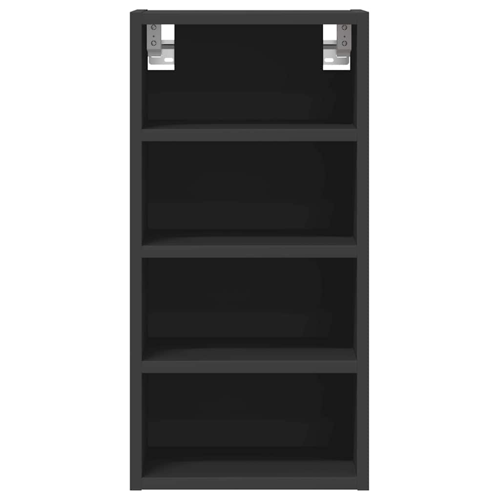 Hanging Cabinet Black 30x29.5x60 cm Engineered Wood