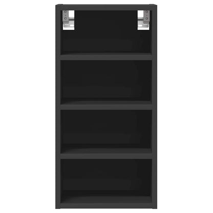 Hanging Cabinet Black 30x29.5x60 cm Engineered Wood