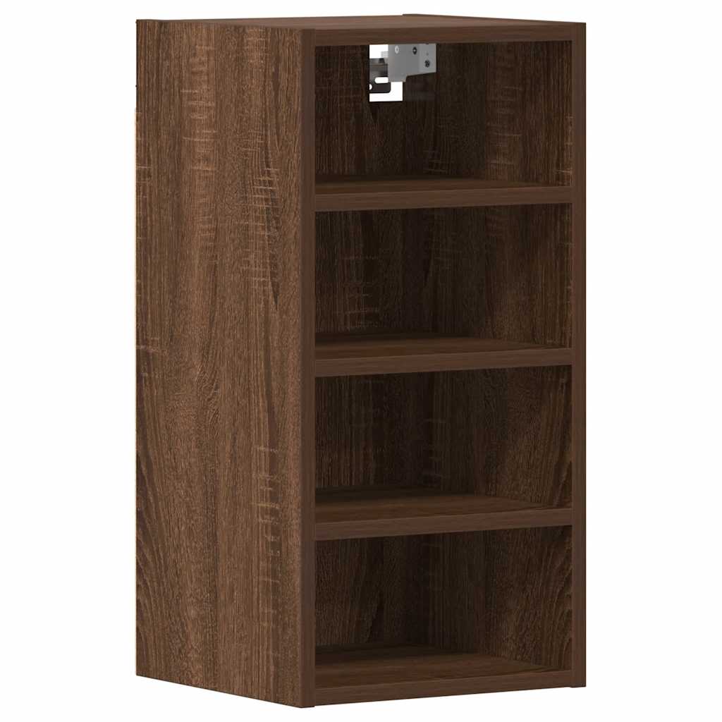 Hanging Cabinet Brown Oak 30x29.5x60 cm Engineered Wood