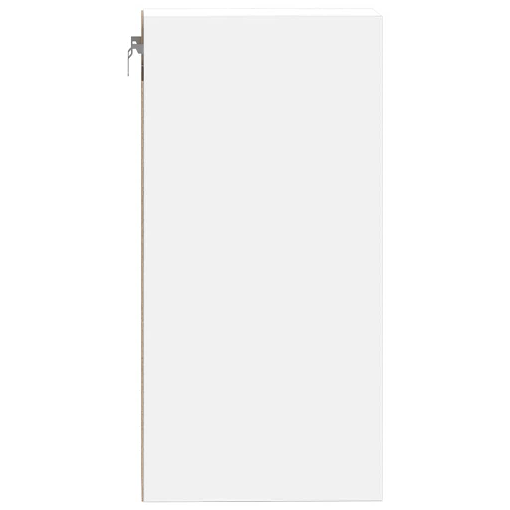 Hanging Cabinet White 40x29.5x60 cm Engineered Wood