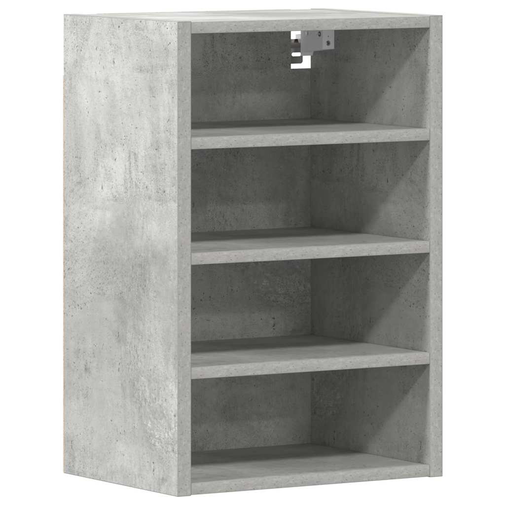 Hanging Cabinet Concrete Grey 40x29.5x60 cm Engineered Wood