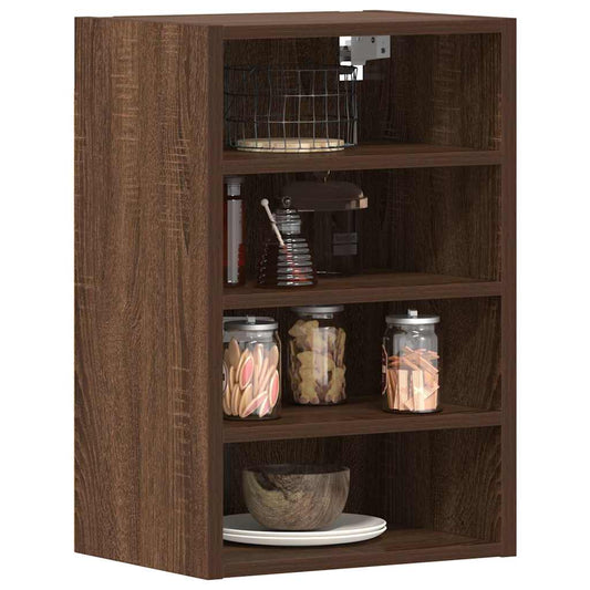 Hanging Cabinet Brown Oak 40x29.5x60 cm Engineered Wood