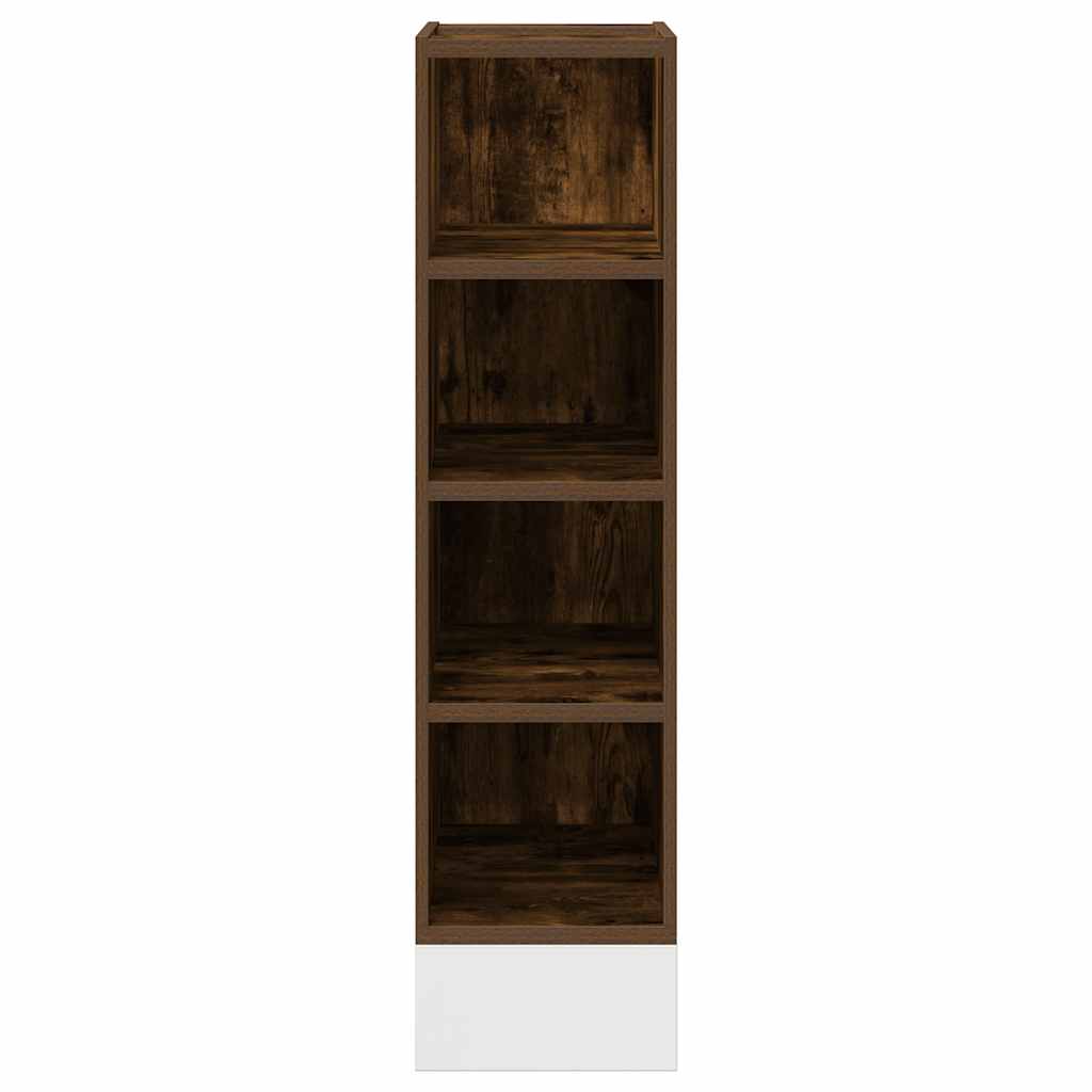 Bottom Cabinet Smoked Oak 20x44,5x81,5 cm Engineered Wood