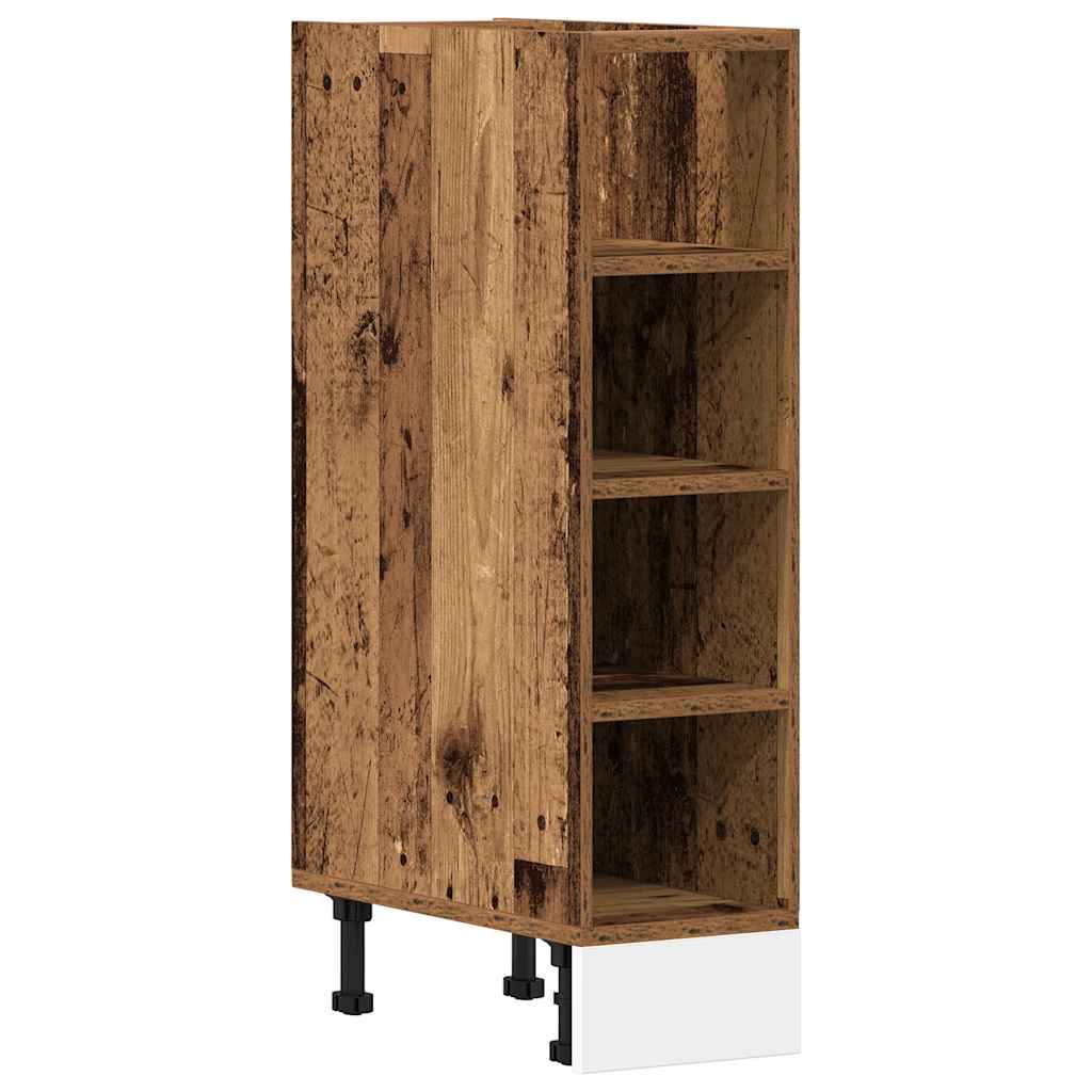 Bottom Cabinet Old Wood 20x44,5x81,5 cm Engineered Wood