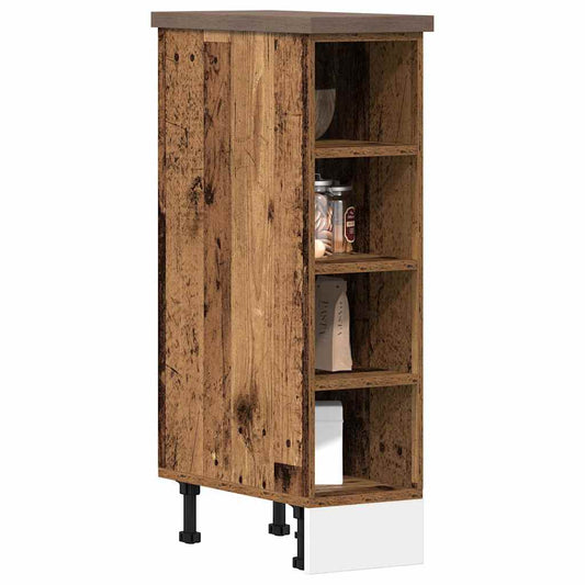 Bottom Cabinet Old Wood 20x44,5x81,5 cm Engineered Wood