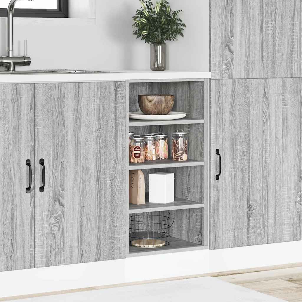 Bottom Cabinet Grey Sonoma 40x44.5x81.5 cm Engineered Wood