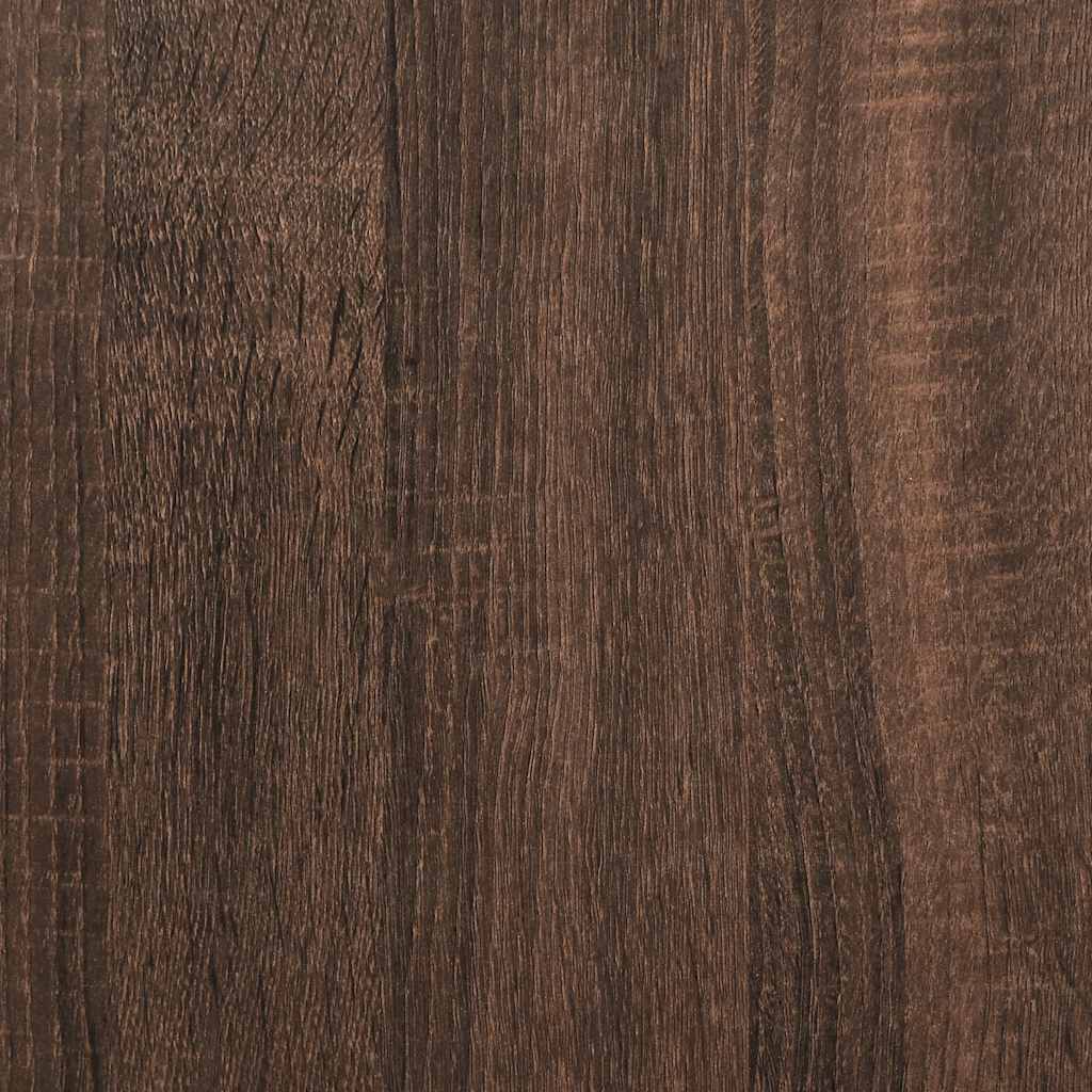 Bottom Cabinet Brown Oak 40x44.5x81.5 cm Engineered Wood