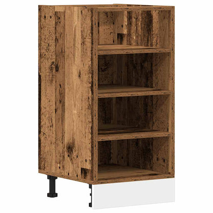 Bottom Cabinet Old Wood 40x44.5x81.5 cm Engineered Wood