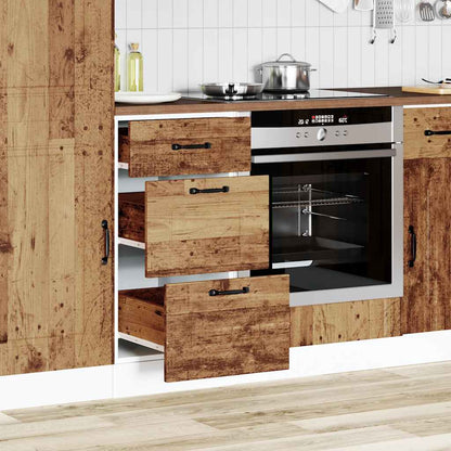 Kitchen Base Cabinet Kalmar Old Wood Engineered Wood